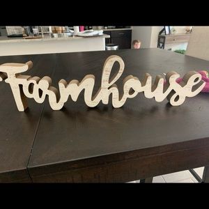 Farmhouse Sign
